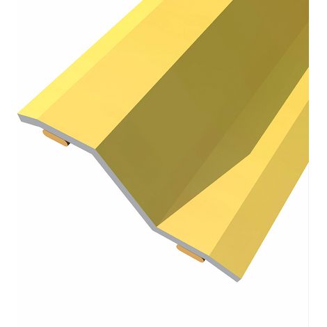 Joint En Acier Pour Différence De Niveau De 8 à 14 Mm, Adhésif, Pour Revêtement De Sol, Doré, 83 X 3,6 Cm