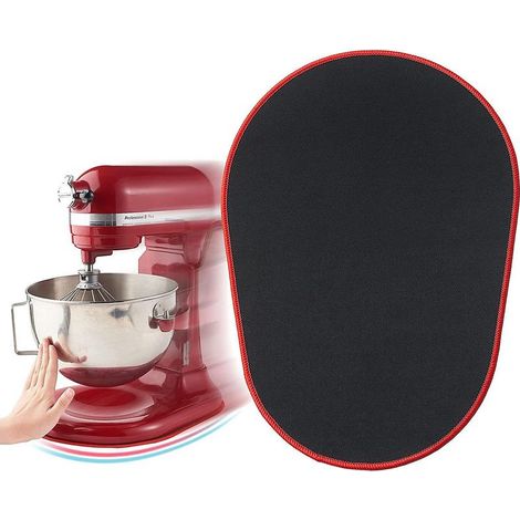 Alfombrilla deslizante para batidora KitchenAid, compatible con electrodomésticos de cocina KitchenAid (5L-8L). (1/5)