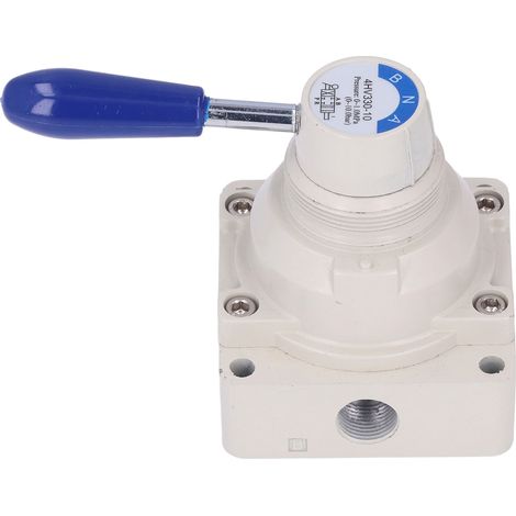 Électrovanne pneumatique rotative 4HV330-10 Airtac, série 4HV330, distributeur 4/3 à trois positions, commande pneumatique, usage industriel, qualité fiable. (1/5)