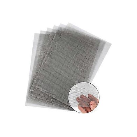 Lot de 6 grillages métalliques, maille 20 en acier inoxydable, pour projets de bricolage, cages, aérations, jardin, moustiquaires, filtres, etc. (1/5)