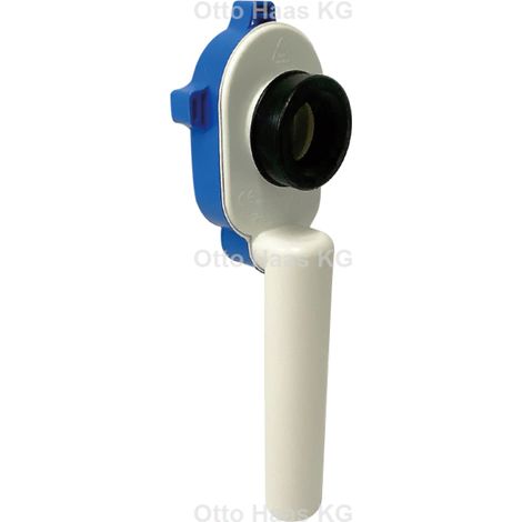 HAAS Siphon d&39aspiration urinoir en PE 6290 DN 50 évacuation verticale, siphon (1/2)