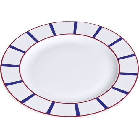 Teller Platte 26 cm - Basque Blau - Nova Styl