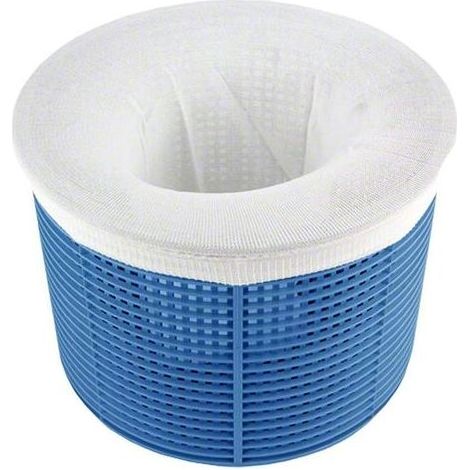 Chaussette Filtre Skimmer - Maille Ultra Fine en Nylon - Universelle pour Panier de Skimmer de Piscine et Spa - Lot de 30 (1/4)