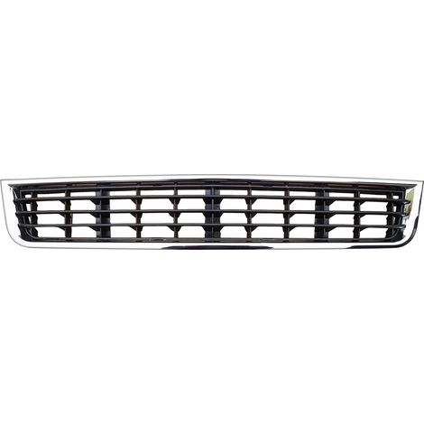 Griglia centrale cromata nel paraurti per Audi A4 B6 2000-2004