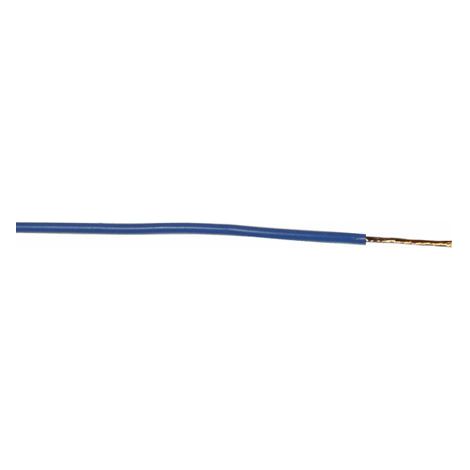 Fil automobile Fil de câblage/Monoconducteur, Bleu, 1 mm², -40 +100 °C, 600 V, 30m ( Prix pour Bobine de 30 Mètres )