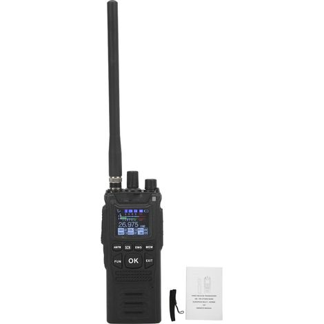 Talkie-walkie marin VHF portable étanche IP67 26.965-27.405MHz pour bateaux et navires (1/5)