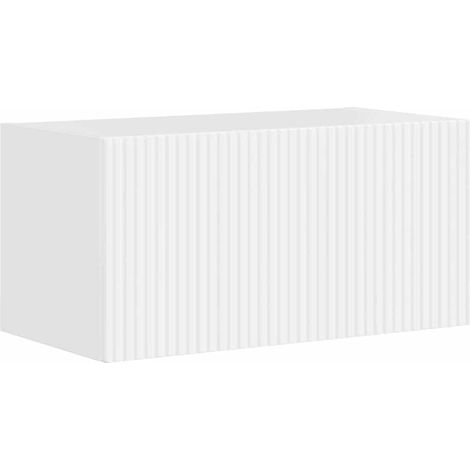 TV Wall Cabinet Gloss White 60 x 31 x 29.5 cm Engineered Wood vidaXL