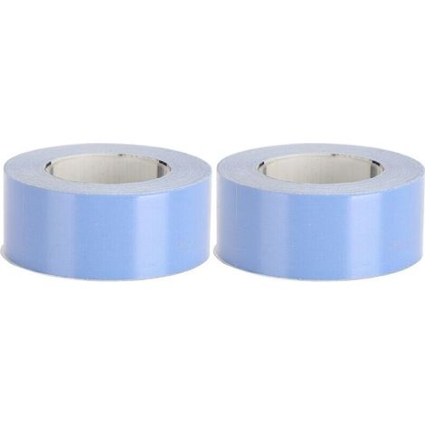 2 Rouleaux d'Étiquettes Thermiques pour KINGJIM TEPRA LR5C - Papier pour Étiqueteuse, Fournitures de Bureau (EQT15B) (1/5)