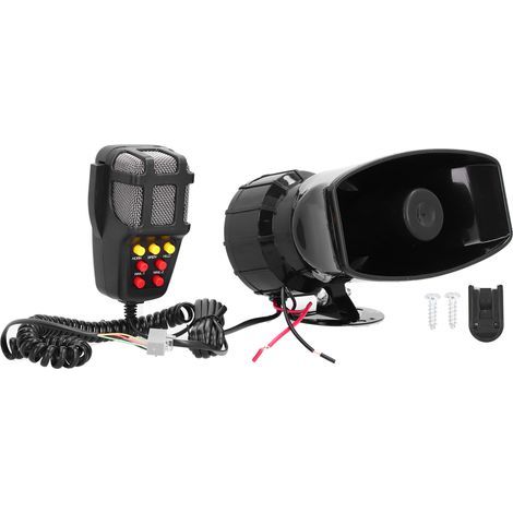 Klaxon de voiture étanche, haut-parleur de propagande pour moto, véhicule tout-terrain, DC12V (1/5)