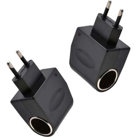 110–240 V auf 12 V Zigarettenanzünder-Adapter, AC/DC-Konverter mit europäischem Stecker, für Fahrrekorder. (1/5)