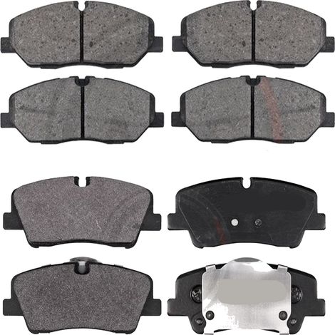 KIT PASTIGLIE FRENO ANTERIORI E POSTERIORI compatibile con HYUNDAI 350 AUTOBUS / FURGONATO PIANALE PIATTO/TELAIO / PASTIGLIE FRENANTI AUTO OEM 35166,35212 / SOSTITUZIONE DIRETTA / BASSA POLVERE / SILE