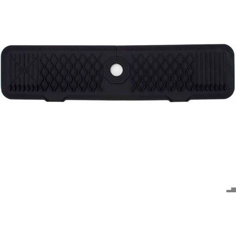 Tapis De Robinet - Silicone Alimentaire - 61 Cm - Drainage Incliné - Pour Évier Cuisine Salle De Bain - 1 Pièce