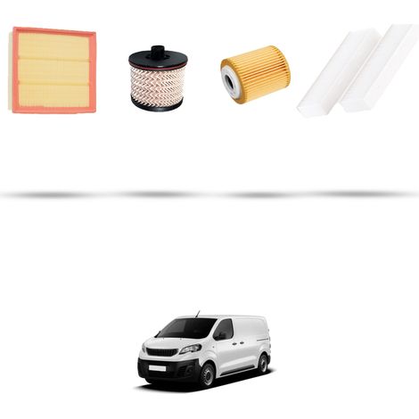 Kit tagliando 4 filtri compatibile con Peugeot Expert III (K0) 1.5 BlueHDI 88kw dal 2018 (1/5)