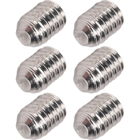 Kit de 50 vis sans tête en acier inoxydable A2-70, filetage M3 x 4 mm, pour assemblage et fixation (1/5)