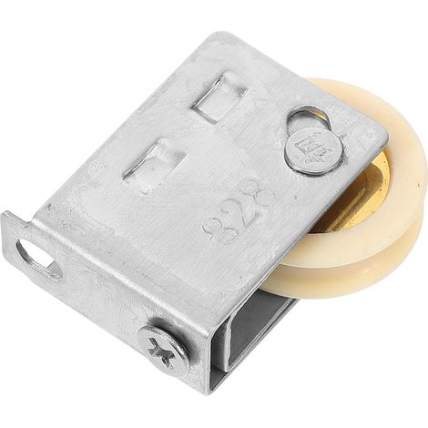 Poulie en Acier Inoxydable Largeur Rainure 5,2mm pour Porte Coulissante Roulettes de Fenêtre Résistantes Diamètre Intérieur 22mm pour Rails de Fenêtres et Portes Coulissantes (1/5)