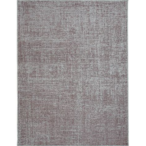 LAINEE - Tapis en laine terracotta et beige 160x230 (1/5)