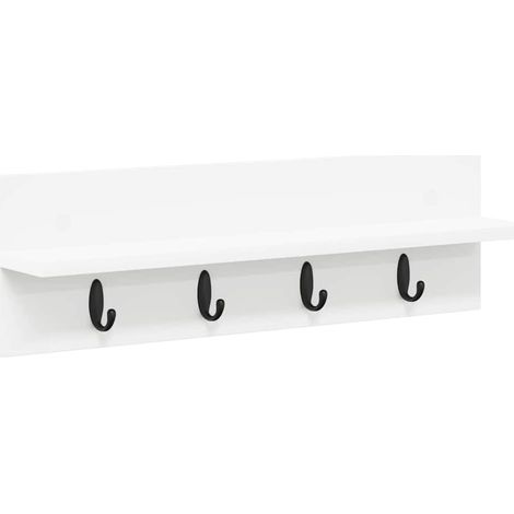Maison Exclusive - Wandmontierter nachttisch Weiß 60 x 10,5 x 18