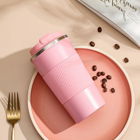 Tasse Thermos Avec Affichage De Température - Acier Inoxydable 304 - Isolation Sous Vide - Pour Voiture Et Bureau - 350 ml (1/4)