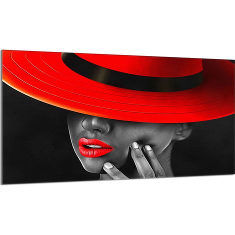 Placa protectora de vidrio para estufa 90x52 Mujer (1/5)