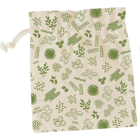 Sac à vrac coton bio 25x30cm - Pebbly (1/2)