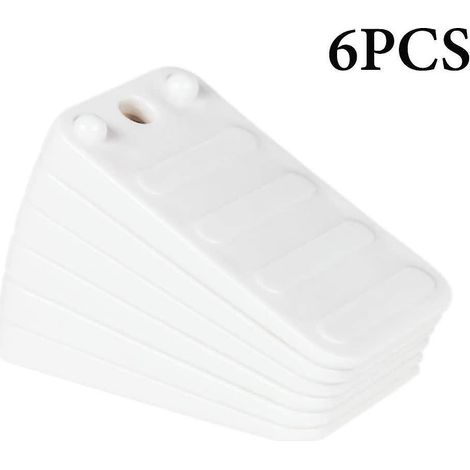 Patins de nivellement pour toilettes, lot de 6 patins empilables pour meubles, patins de nivellement pour toilettes durables, quincaillerie. (1/5)