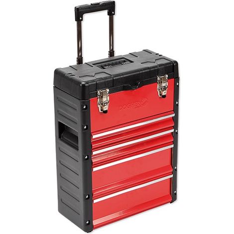 Integrierter Wagen, 3 Tabletts (410 x 265 x 550 mm)  DOGHER 051-009