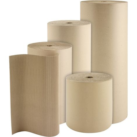 Carton ondulé simple face 350 g/m² - épaisseur 4 mm laize 100cm (1/4)