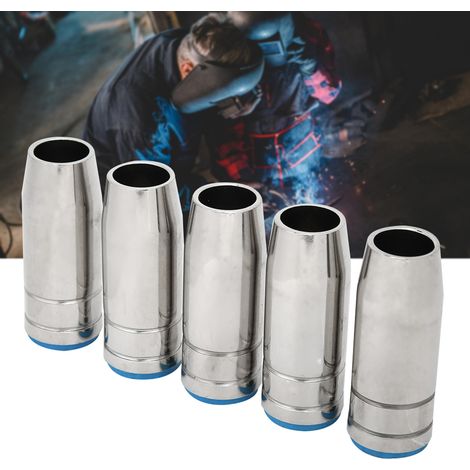 5 Stück konische Gasdüsen 15 mm für Binzel MB 25AK MIG/MAG-Schweißbrenner (1/5)