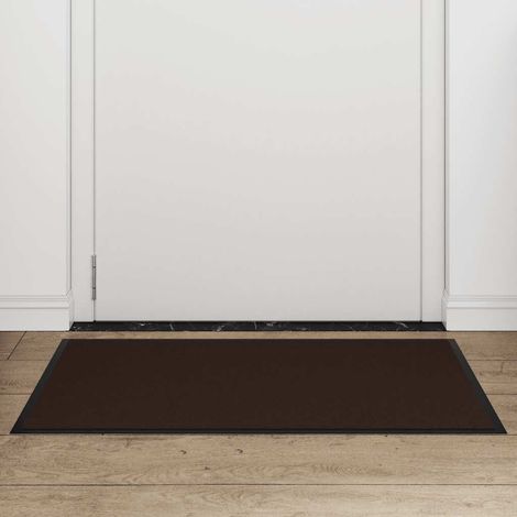 Paillasson,Tapis d'entrée marron 60x90 cm CFW346762 (1/5)