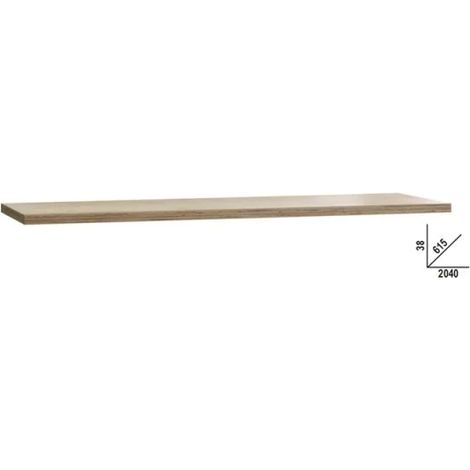 Beta C45PRO 2.0 PWE/3-2,0MT Piano di lavoro in legno multistrato 204x61,5 cm