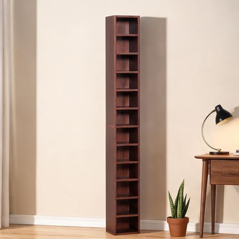 Meuble de rangement de bureau marrone 21 x 20 x 175 cm (1/5)
