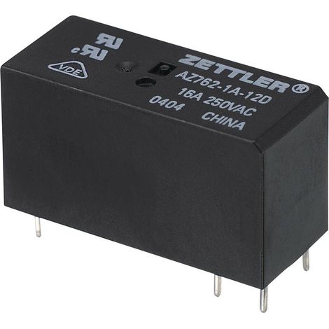 Zettler Electronics AZ762-1A-60DE Relè per PCB 60 V/DC 16 A 1 NA 1 pz. (1/5)
