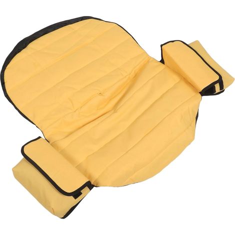 Housse de Siège pour Tondeuse à Gazon Réutilisable et Résistante aux Intempéries, Adaptée aux Tracteurs Compacts, avec Deux Poches de Rangement, Protection Imperméable Pluie et UV (1/5)