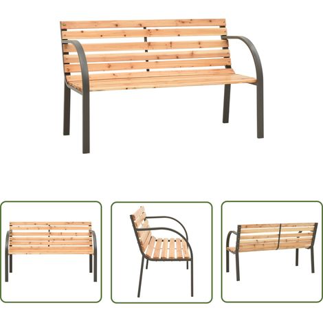 INLIFE Banc de jardin pour enfants 81 cm Bois de pin chinois (1/5)