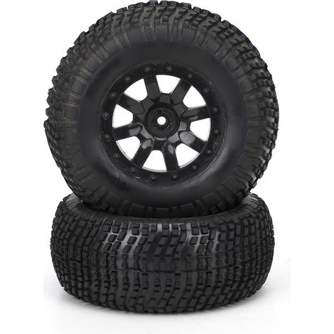 4-teiliges Set Felgengummireifen für RC-Räder 1:10 Short Course Truck Autozubehör (1/5)