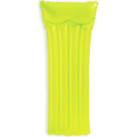 Colchón de natación amarillo Intex 59717