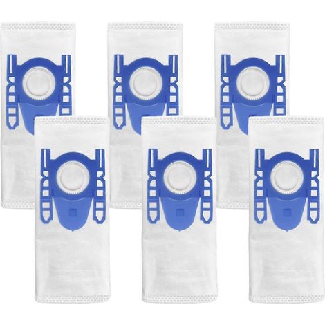 Pour VS04, VS06, VS10, VS5, VS69, VS6, VS70, Sac à poussière 6 pièces --
