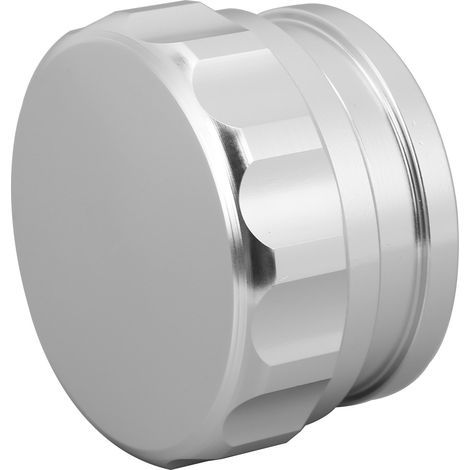 Tankdeckel aus Aluminium, universelles Zubehör zur Fahrzeugindividualisierung – Silber (1/5)