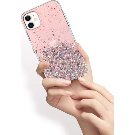 iPhone 11 Hülle, Glitzernd, Pink (1/3)