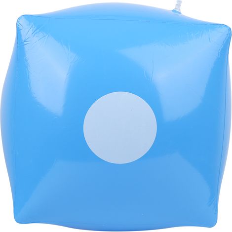 Dé Inflatable Géant Bleu pour Jeux d'Intérieur et d'Extérieur, Fêtes et Activités (1/5)