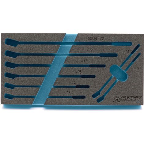 Garniture en mousse souple bimatière 163-292L HAZET (1/2)