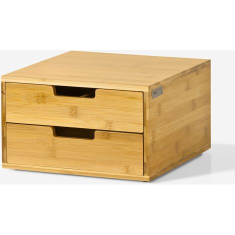 SoBuy FRG82-N Kaffeekapsel Box Kapselspender Aufbewahrungsbox Schubladenbox Schreibtischorganizer BHT: 30x18x31cm