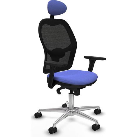 Piqueras-y-crespo Sedia da Ufficio Moderna Blu Chiaro (1/3)