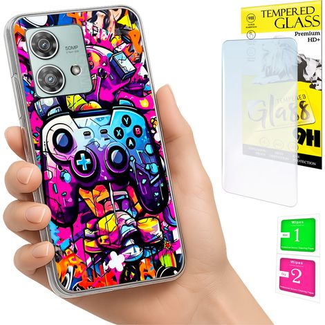 Schutzhülle für Motorola Edge 40 Neo: Foto-Schutzhülle + 9H-Glas (1/5)