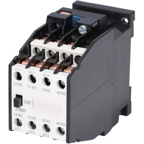 Contacteur AC 2NC+2NO Rail DIN pour Alimentation Résidentielle 9A 220V 50Hz 3TB40 (1/5)