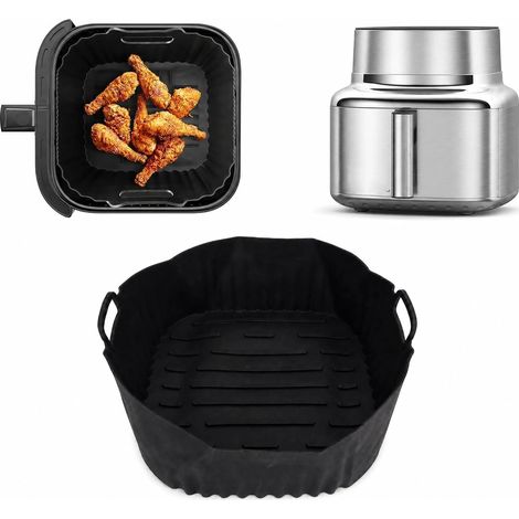 Silicone Air Fryer Mould 7-in-1 6.2L Fryer without Oil, 20 x 20 cm Reusable Accessories Dish Silicone Air Fryer CAF-SE601S-CEU