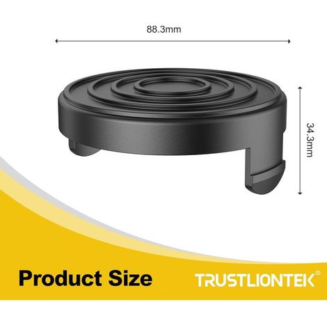 Satz mit 2 Ersatzspulenabdeckungen TLE-02-1 für Ein-hell GC-ET 4530 (1/4)