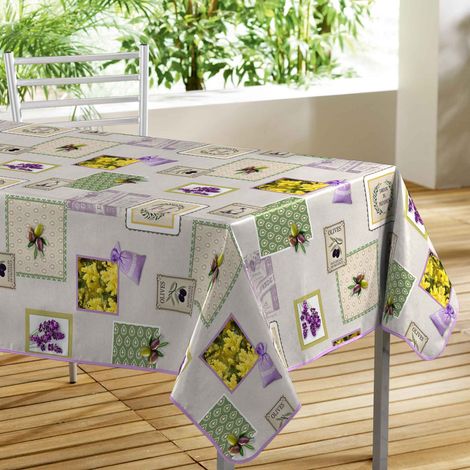 Nappe Toile Cirée "Provence" 140x240cm Multicolore