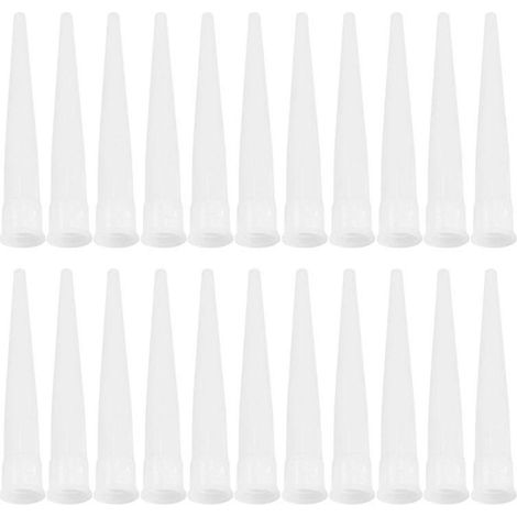 60 embouts de tubes en plastique (1/3)