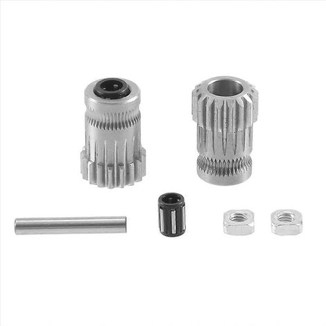 3D-Drucker MK3 Antriebszahnrad-Extruder-Doppelzahnrad-Kit Antriebszahnräder Extrusionsrad für Upgrade Prusa I3 M (1/5)